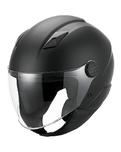 Casque jet moto VITO HELMET UNO Noir Mat