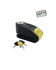 Antivol Bloc disque alarme AUVRAY B-LOCK-14 NOIR JAUNE CLASSE SRA 