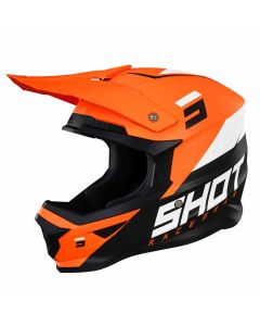 Casque cross SHOT FURIOUS CHASE Black Neon Orange