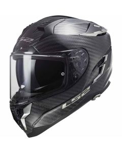 Casque intégral moto LS2 CHALLENGER CARBONE SOLID