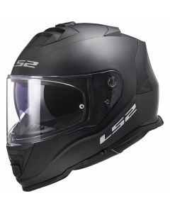Casque intégral moto LS2 STORM SOLID Noir mat XS