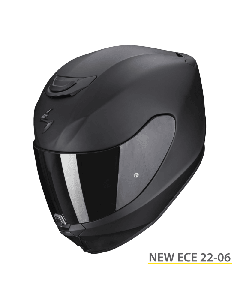 Casque moto SCORPION EXO-391 SOLID Noir Mat
