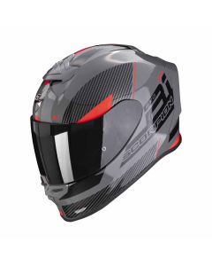 Casque SCORPION EXO-R1 EVO AIR FINAL Gris Noir Rouge