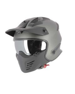Casque Jet moto ASTONE ELEKTRON MONOCOLOR MATT GUN METAL XS