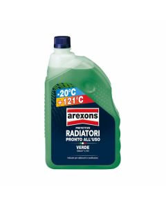Liquide de refroidissement Arexons vert 1L universel -20°C +121°C