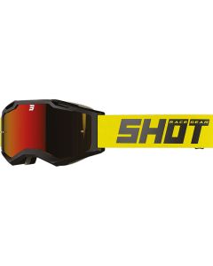 Masque cross SHOT Iris 2.0 Enduro Solid Yellow