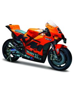 Moto miniature GP KTM factory racing Petrucci 2021 1/18eme