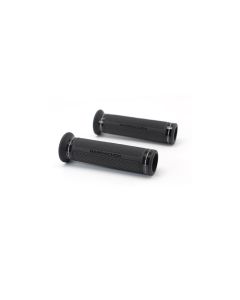 Paire poignées moto BARRACUDA GRIPS BASIC RING Noir