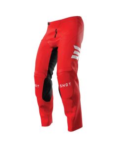 Pantalon cross SHOT KID DRAW ESCAPE Rouge