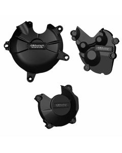 Kit protection moteur pare carter moto GB Racing KAWASAKI ZX6R 636 2009 - 2012