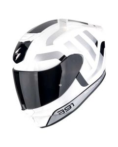 Casque moto SCORPION EXO-391 AROK Noir Blanc