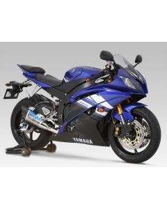 Silencieux moto Yoshimura R11 inox casquette carbone Yamaha R6 2006 - 2020