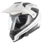 Casque moto cross ASTONE CROSSMAX GRAPHIC SHAFT Blanc