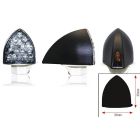 Clignotants moto V PARTS Profil LED noir universel