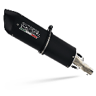 Silencieux moto GPR FURORE SUZUKI GSXF 750 1998 - 2004 Noir