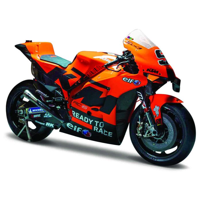 Moto miniature GP KTM factory racing Petrucci 2021 1/18eme